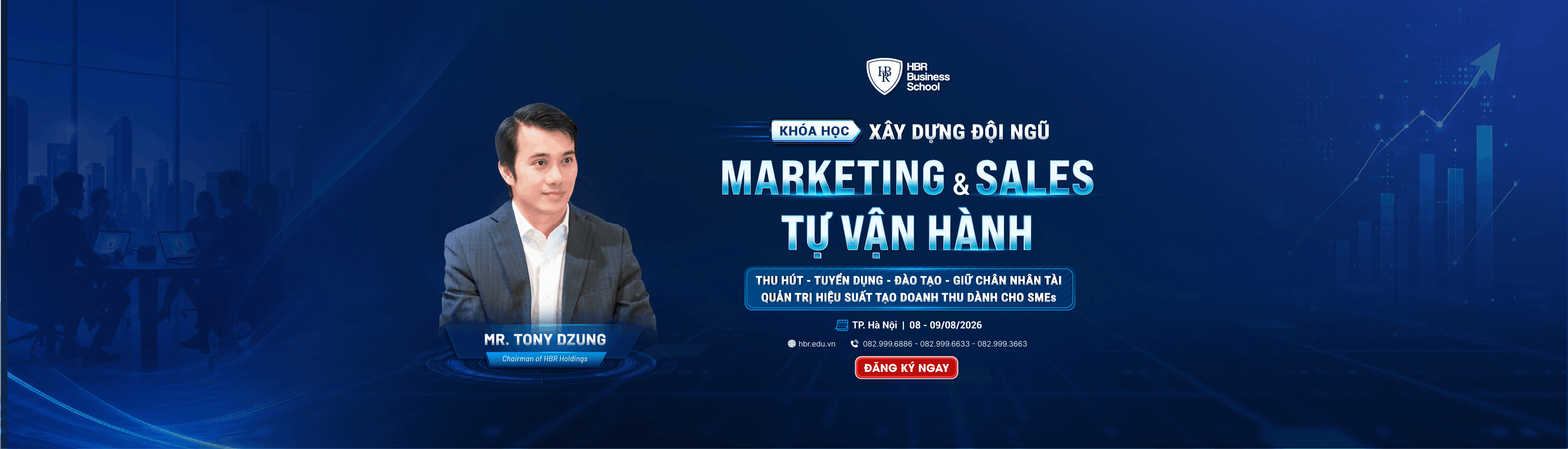 XÂY DỰNG ĐỘI NGŨ MARKETING & SALE TỰ VẬN HÀNH
